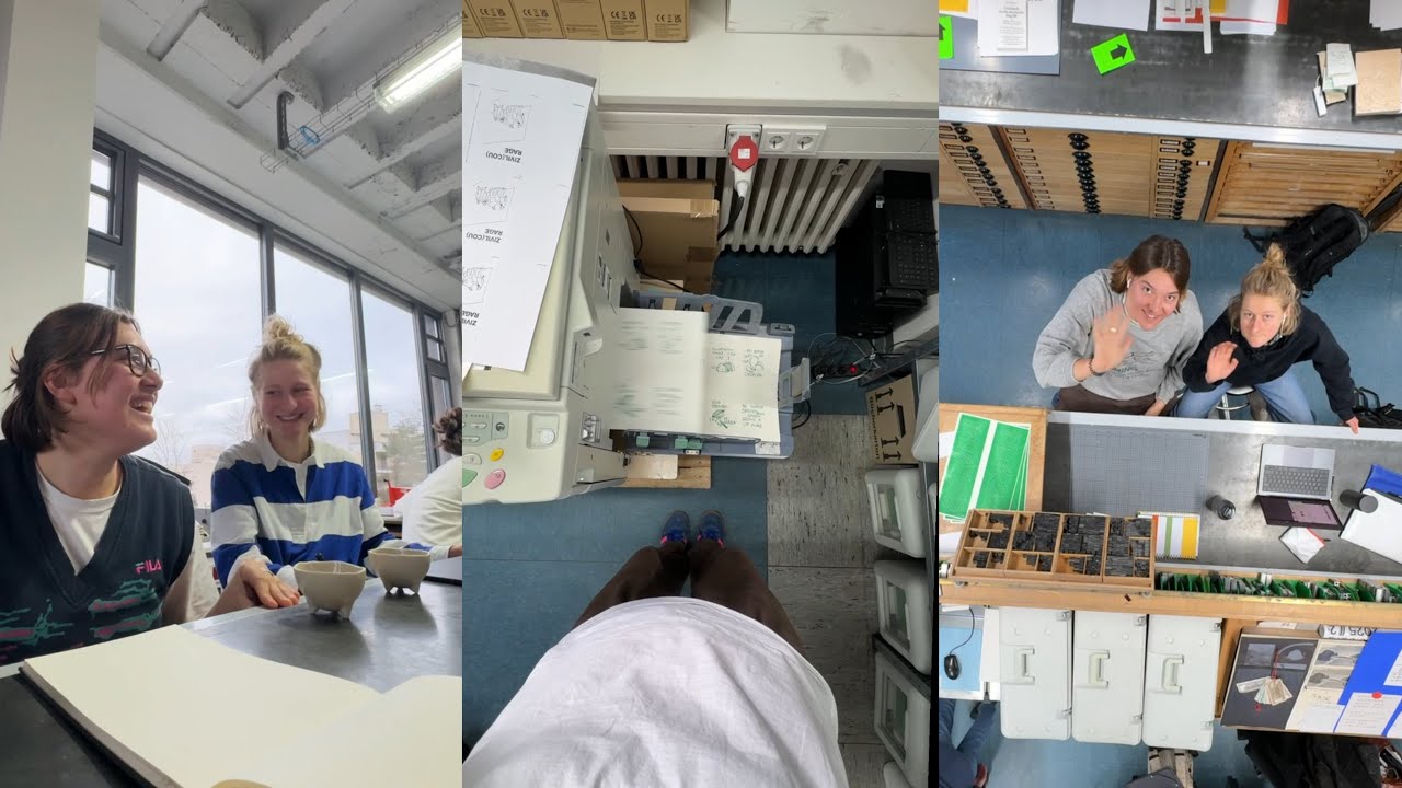 fun times in der druckwerk || vorlesungsfreie zeit