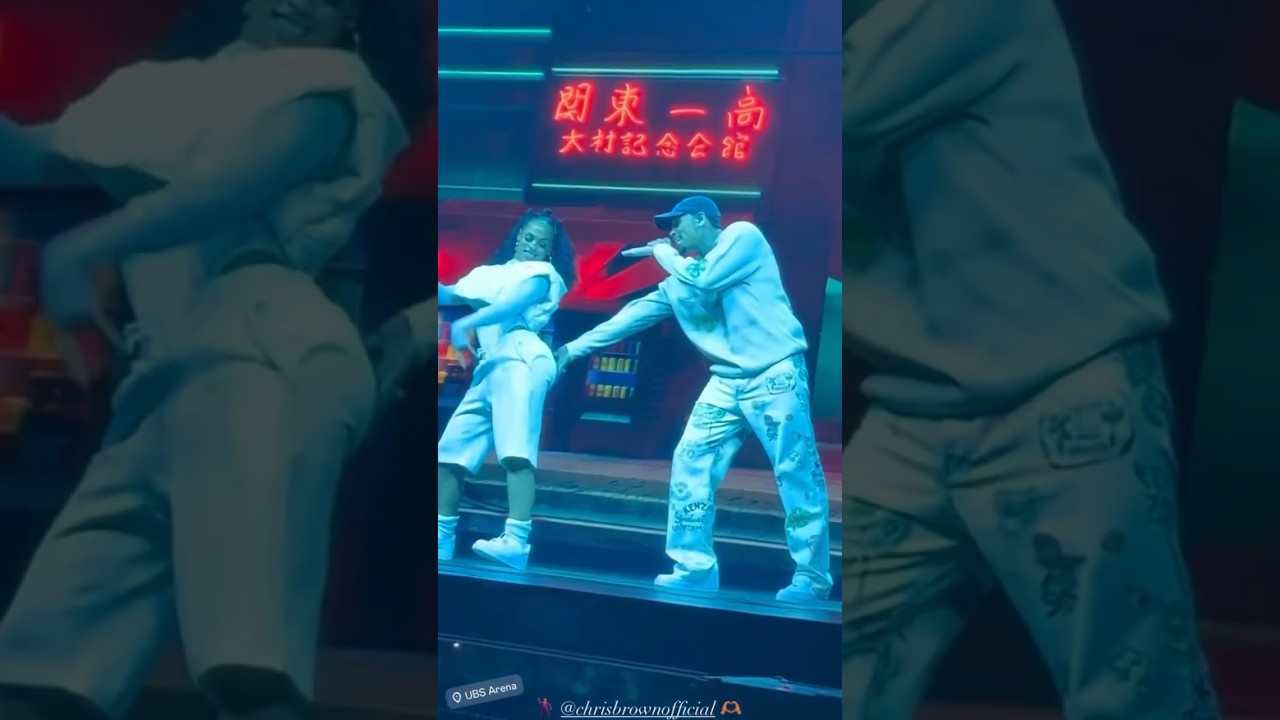 Chris Brown&rsquo;s &ldquo;Press Me&rdquo; choreography live at the 11:11 Tour #chrisbrown #privilegernb