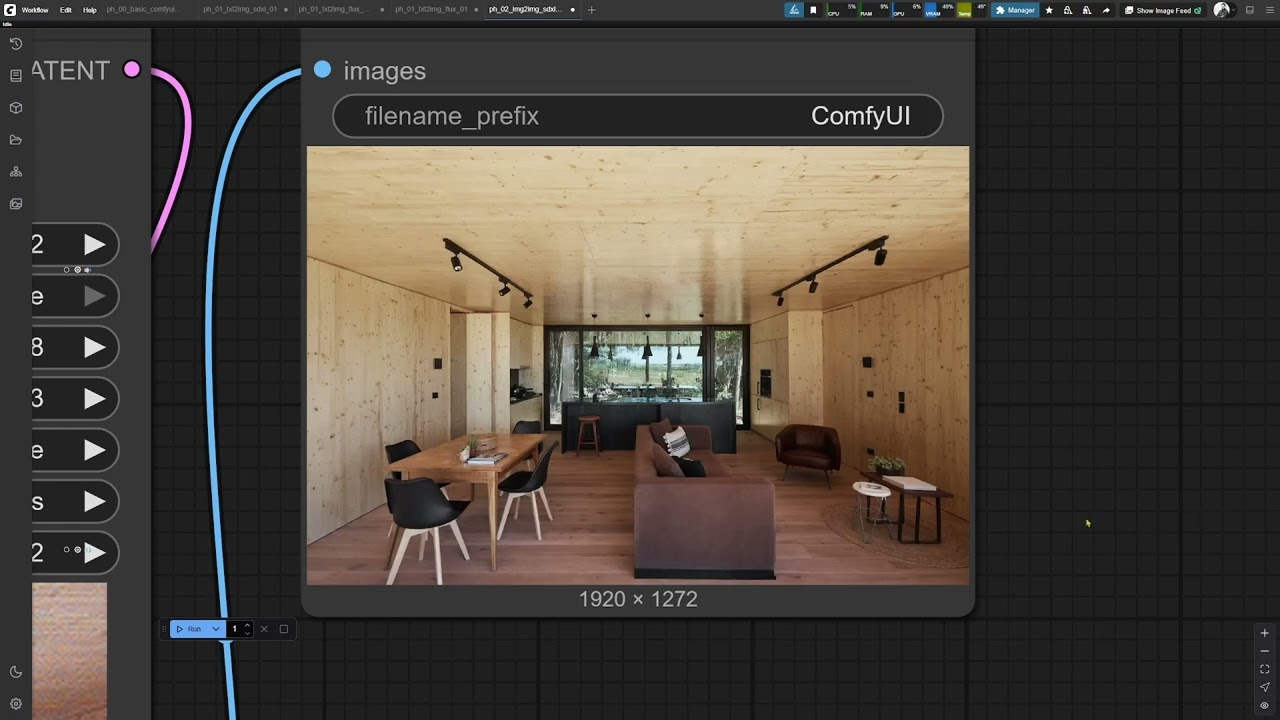 BASIC Comfyui Tutorial for Archviz x AI - 04/17 IMG2IMG