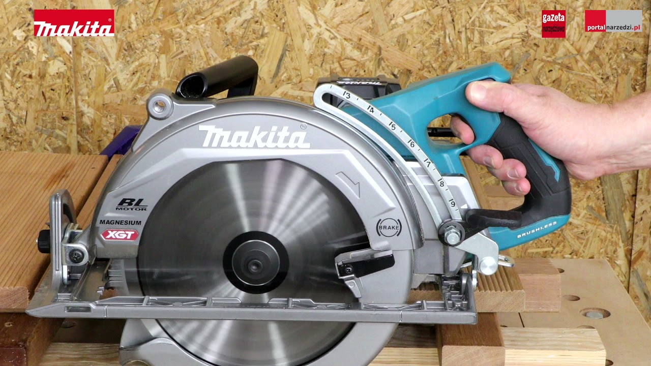 Akumulatorowa pilarka tarczowa MAKITA RS002G XGT 40V MAX