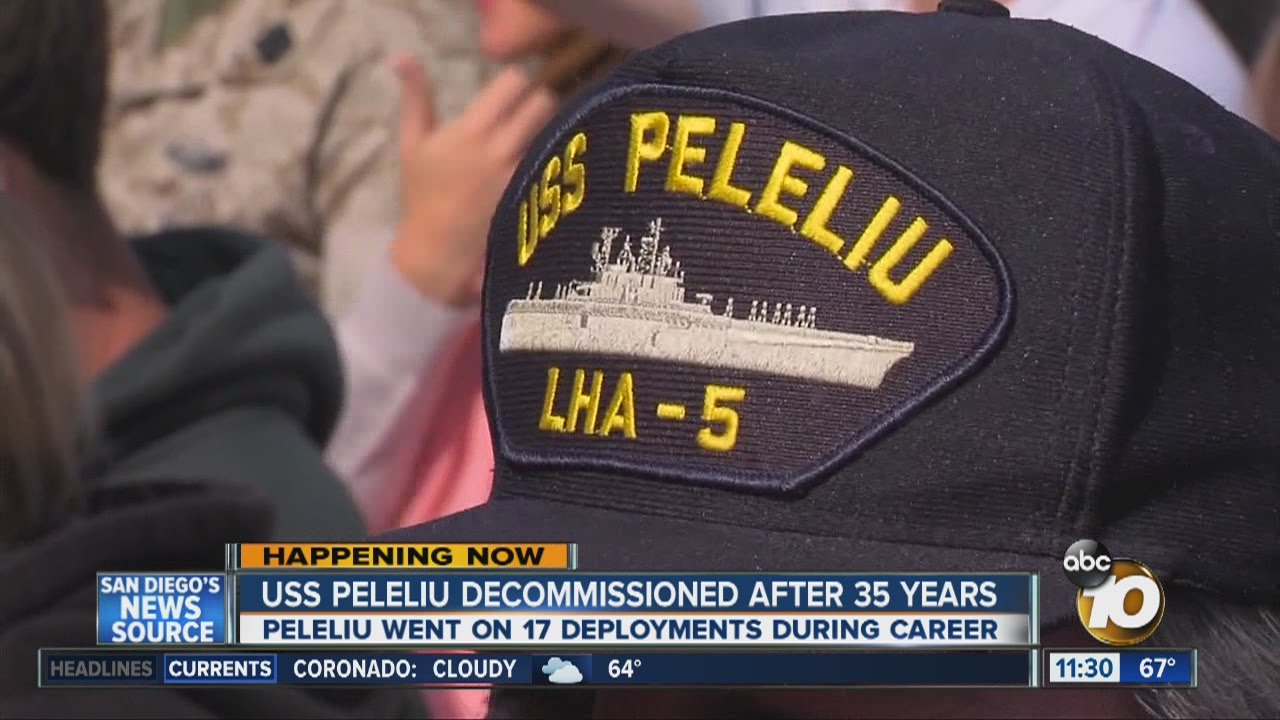 USS Peleliu decommissioned after 35 years