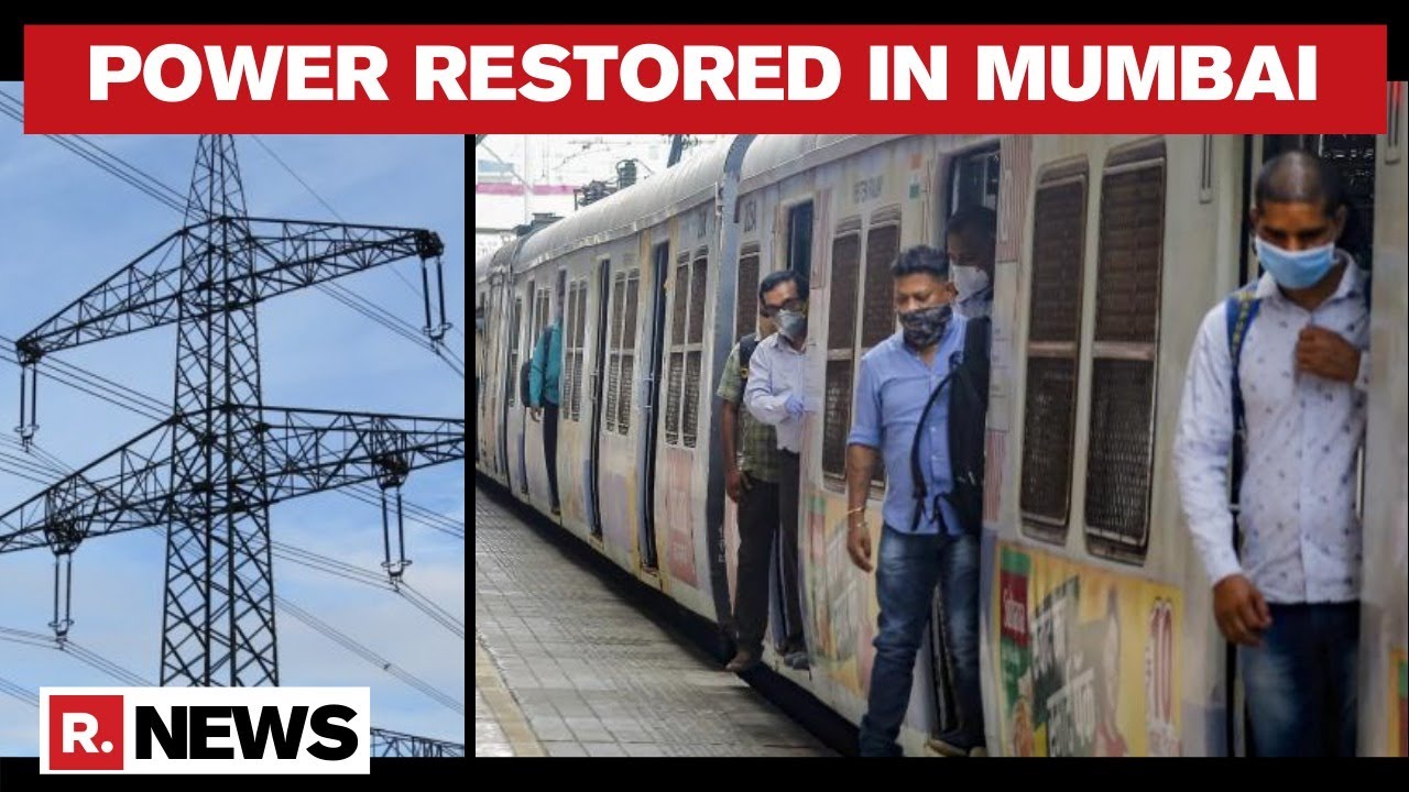 Mumbai Blackout: Train Services Resume As Power Is Restored In The City