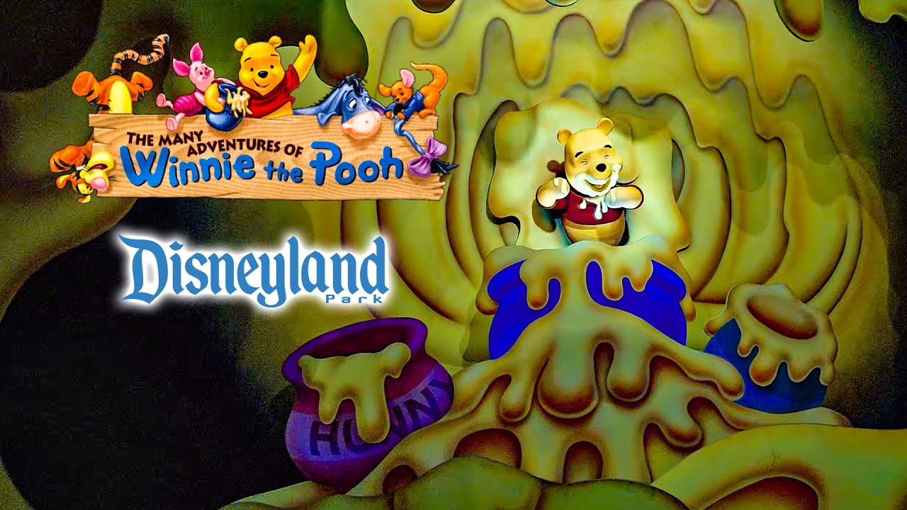 The Many Adventures of Winnie the Pooh On Ride Low Light 4K POV Disneyland 2025 12 18