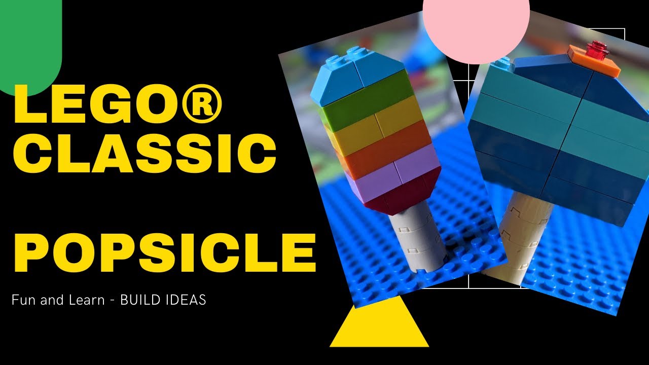 LEGO Popsicle building - Lego Classic 10704 - How to LEGO -  by 6 yr old KID