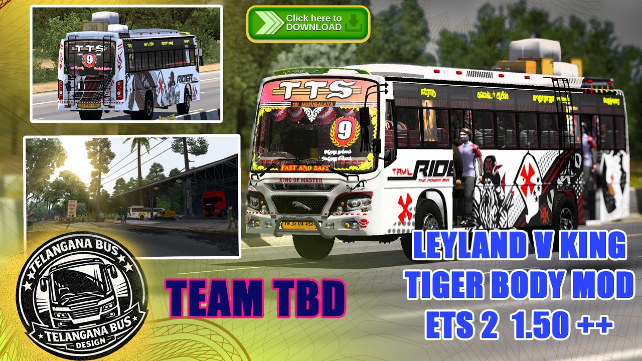 ⚡Leyland Viking V3 | ETS 2 1.50+ 👉 DOWNLOAD