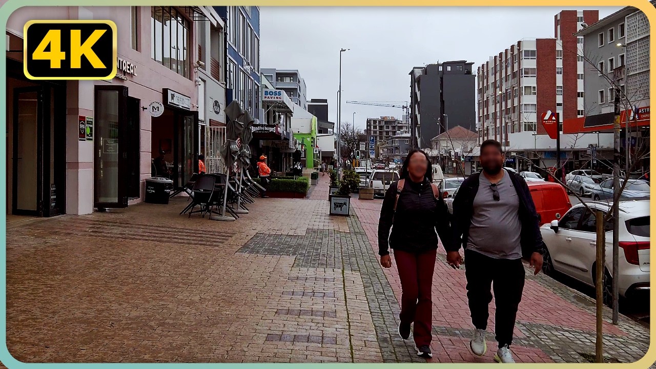Sea Point Main Road  |  Full 4K Stabilized POV Walkthrough, No Talking  |  Cape Town, South Africa