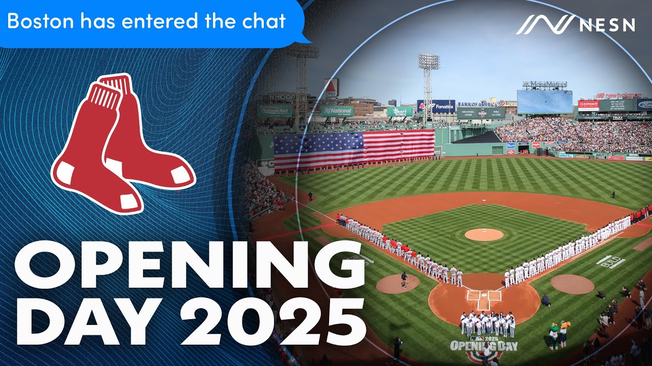 Red Sox Fans Go WILD On Opening Day 2025 At Fenway Park!