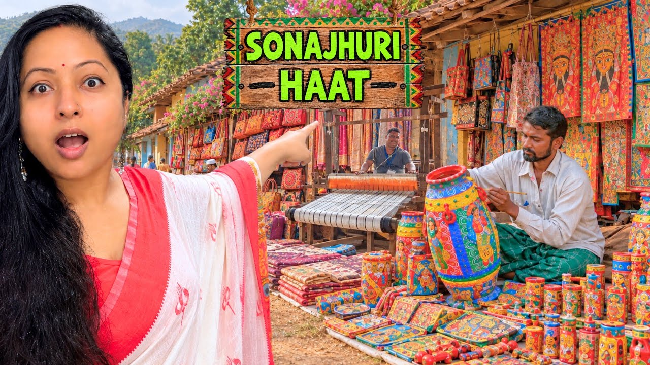 Inside India's Hidden Handicraft Market!😍 | Sonajhuri Haat Kolkata 