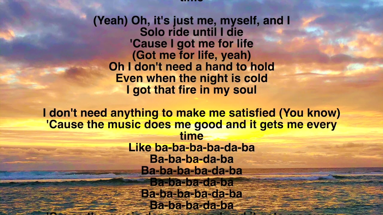 G-Eazy - Me myself & I ft. Bebe Rexha (Clean version)