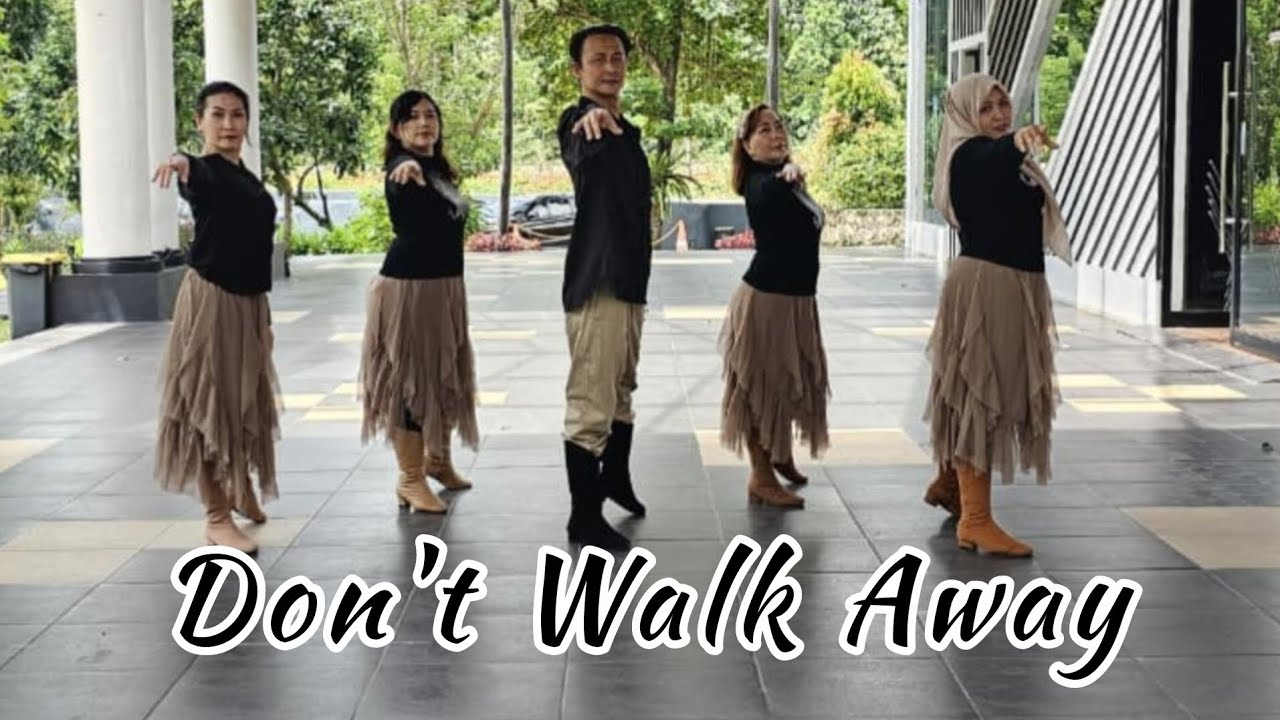 Don't Walk Away ||Line Dance|| Choreo:Nani Bram  Dede Syahputra &Tewe Moedjahid (ALL INA) - Jan 2026