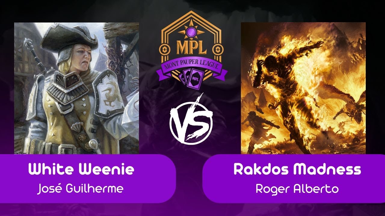 [Pauper na Mont] White Weenie VS Rakdos Madness (R 03 - 27/01/2026)