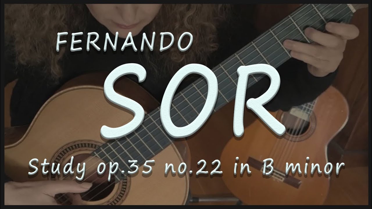 FERNANDO SOR Study op.35 no.22 (Segovia study no.5)