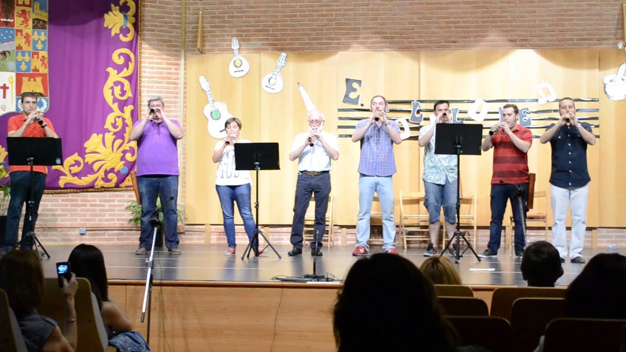 DULZAINA GUADALAJARA. Pasacalles de Albalate del Arzobispo. 2015