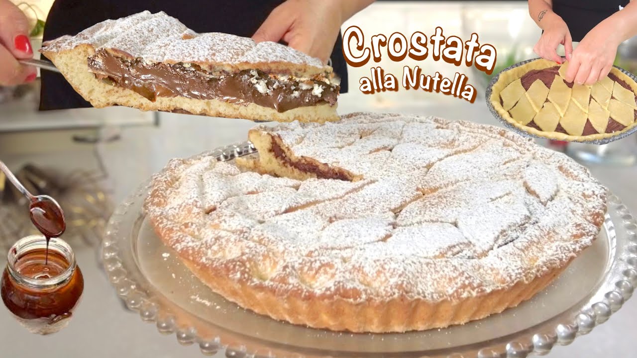 Tarta moale nutella fără unt foarte ușor