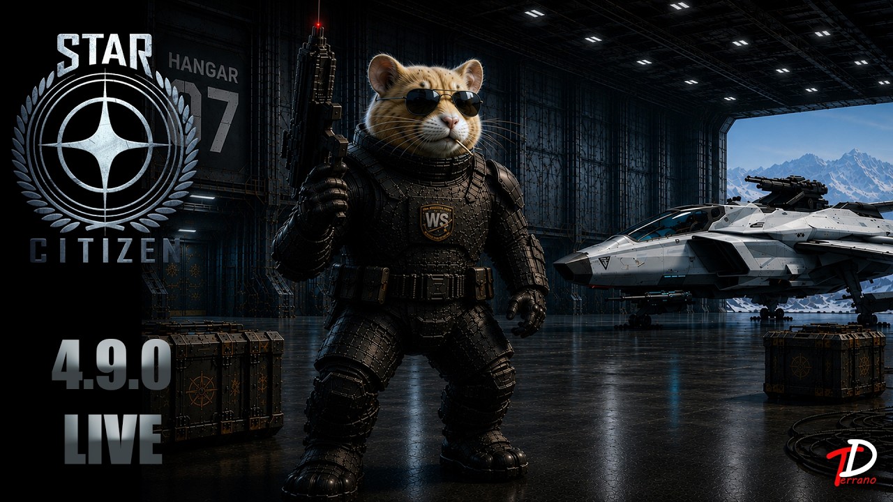 Star Citizen 4.9.0 LIVE  / Free Fly  / Foundation Festival /  Хомяки в Деле  / Общение  #.61
