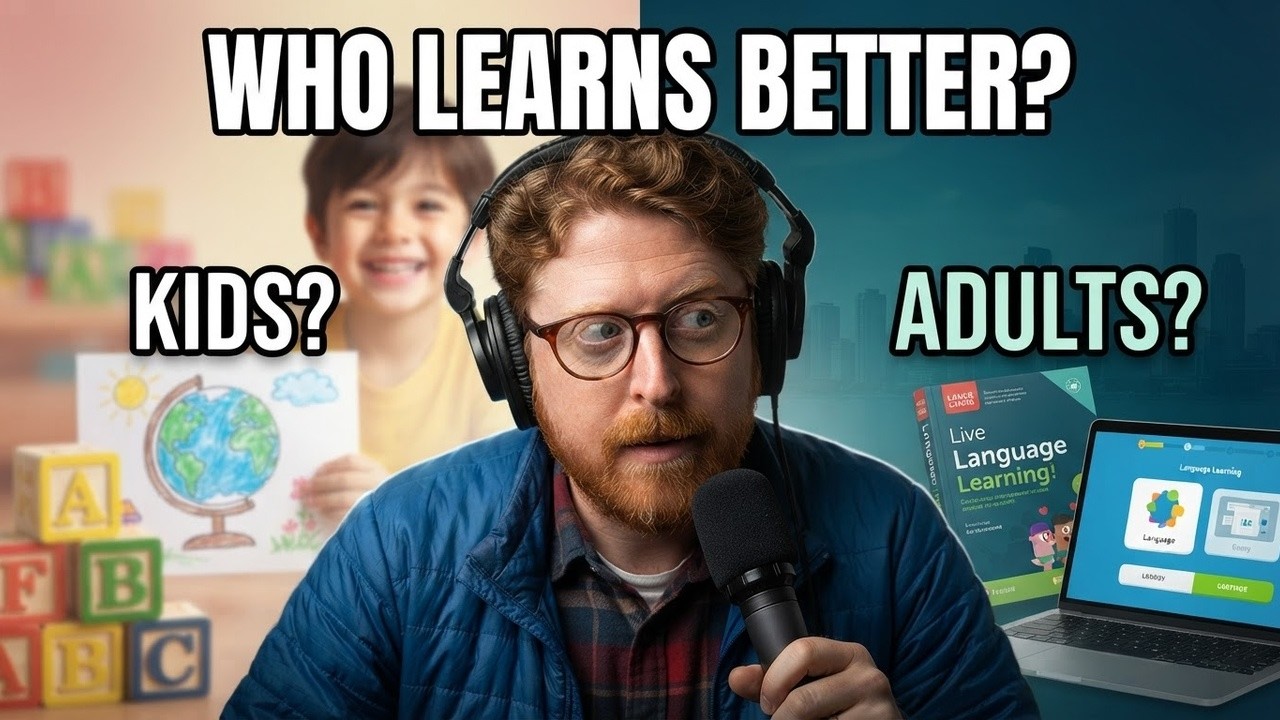 Learning a Language Like A Child, As An Adult