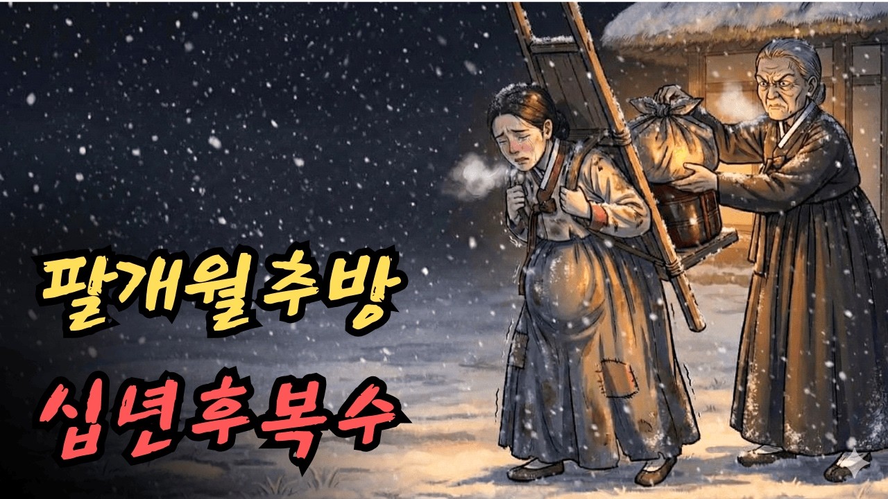 시어머니는 임신 8개월 된 며느리를 집에서 쫓아냈다. 10년 후, 며느리는 복수를 위해 돌아왔다. |민담 |전설 |설화 |옛날이야기 |오디오북