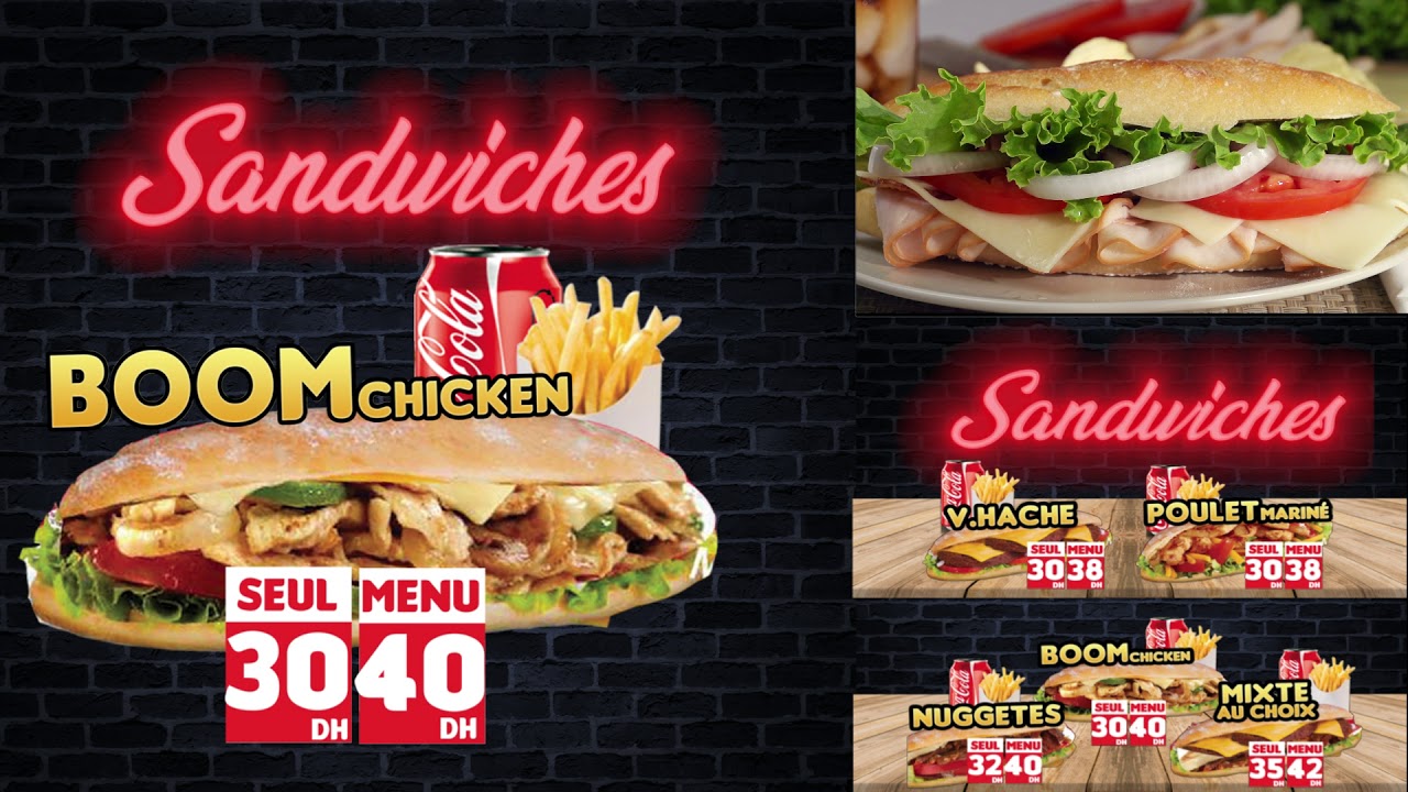 Menu Board dynamique 