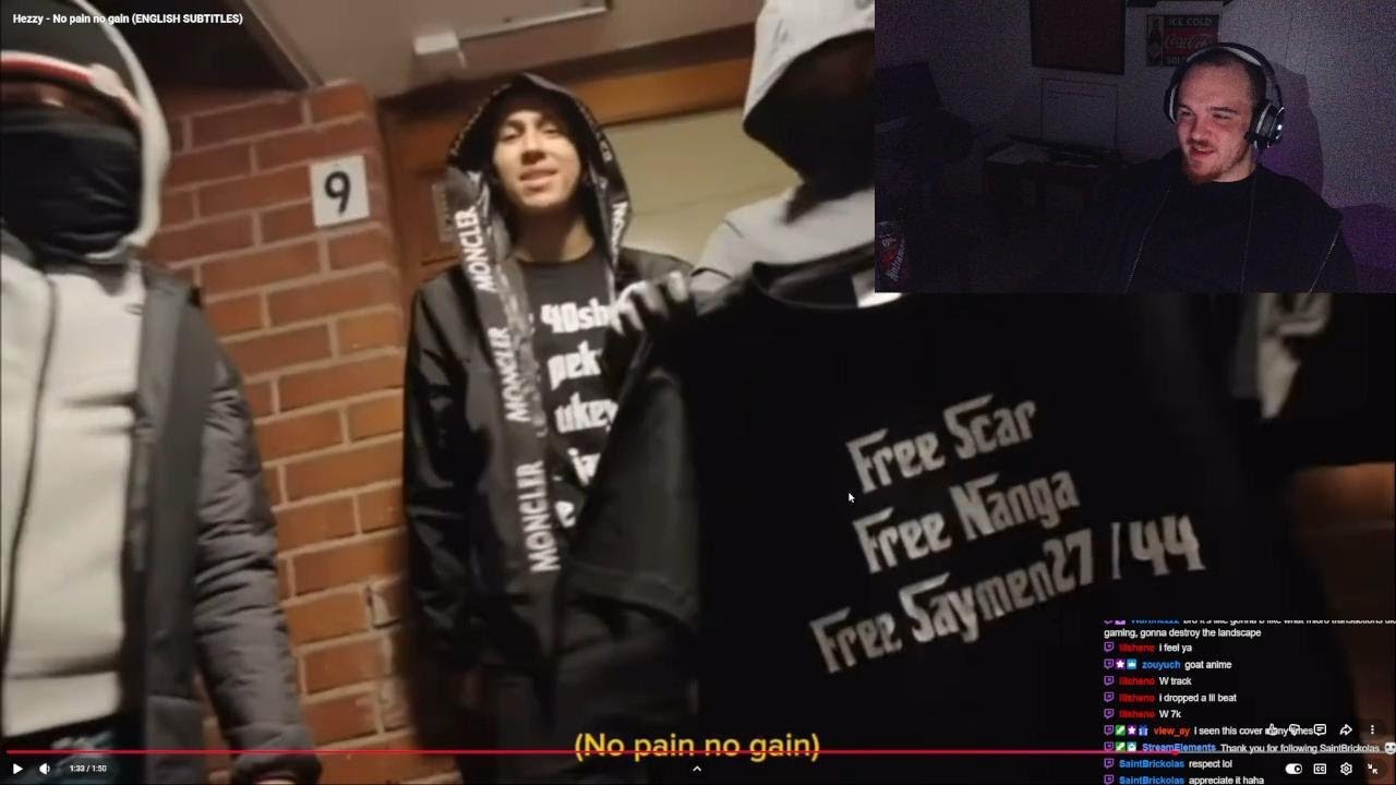 Hezzy (Swedish Rapper) - No Pain No Gain Review & Reaction