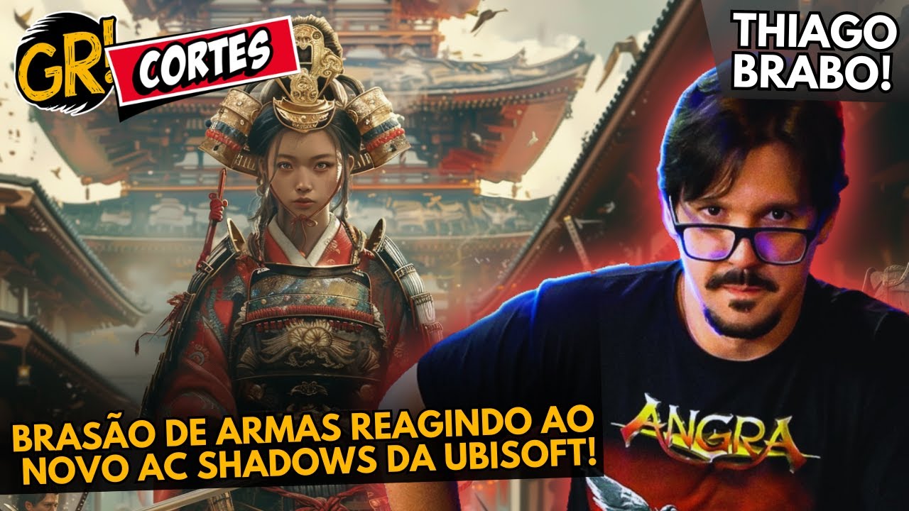 BRASÃO DE ARMAS ANALISA TRAILER DE AC SHADOWS! (1 DE 2) - REACT @BrasaodeArmas