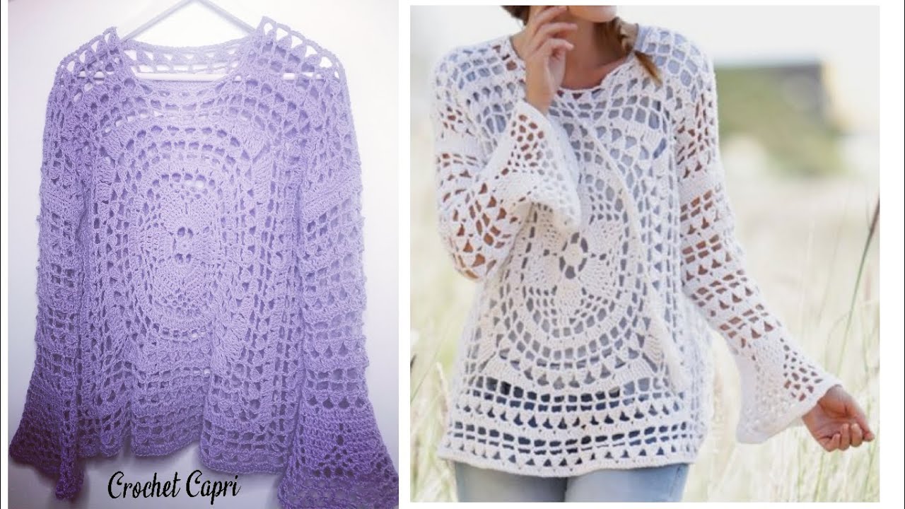 BLUSA A CROCHET PARTE 1