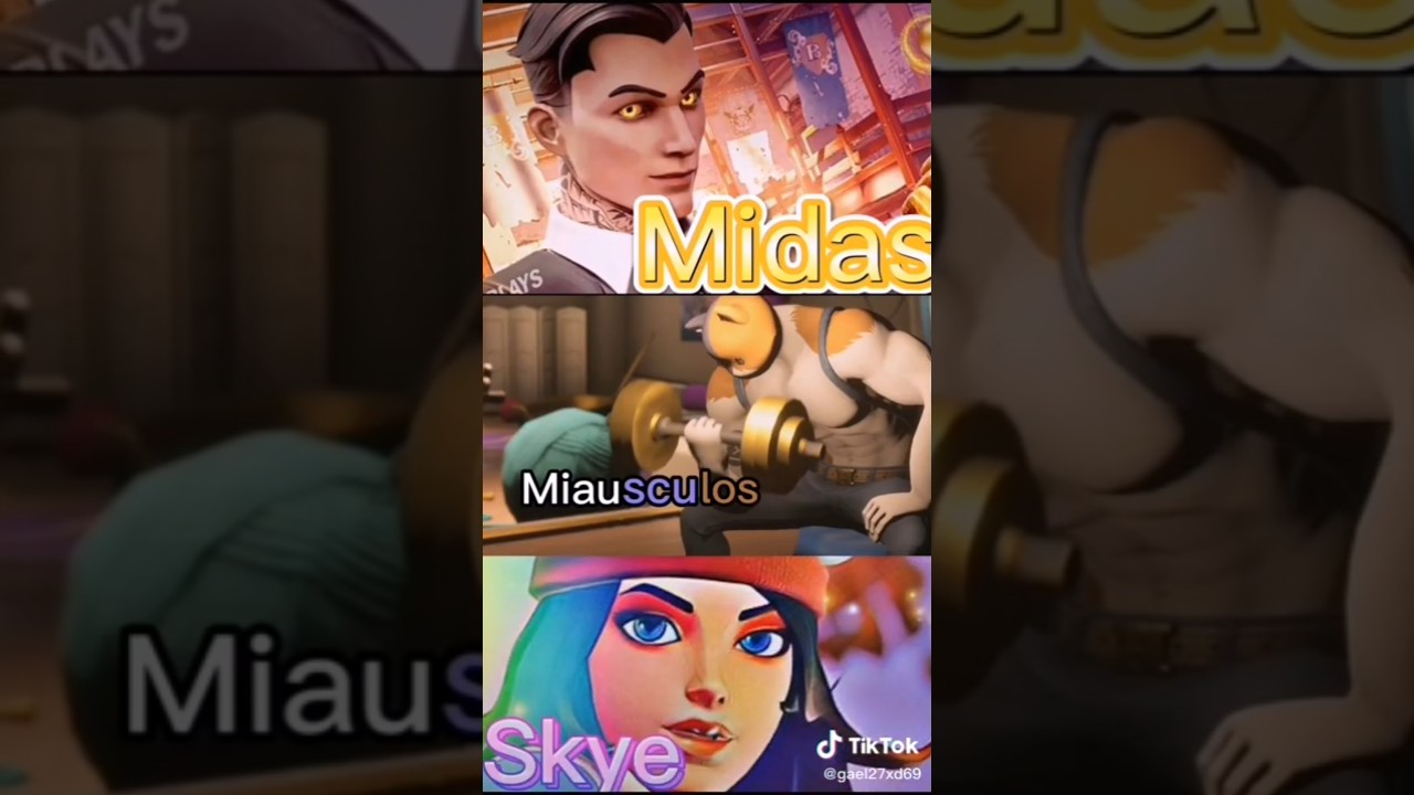 Midas, Meowscles and Skye.....