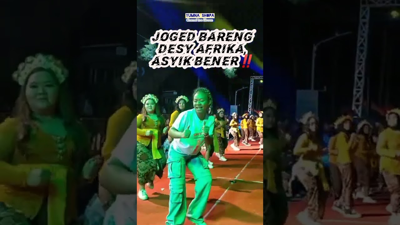 Joged bareng Desy Afrika,asyik bener‼️#dj #remix #joget #dance #karnaval #karnavalsoundsystem #short