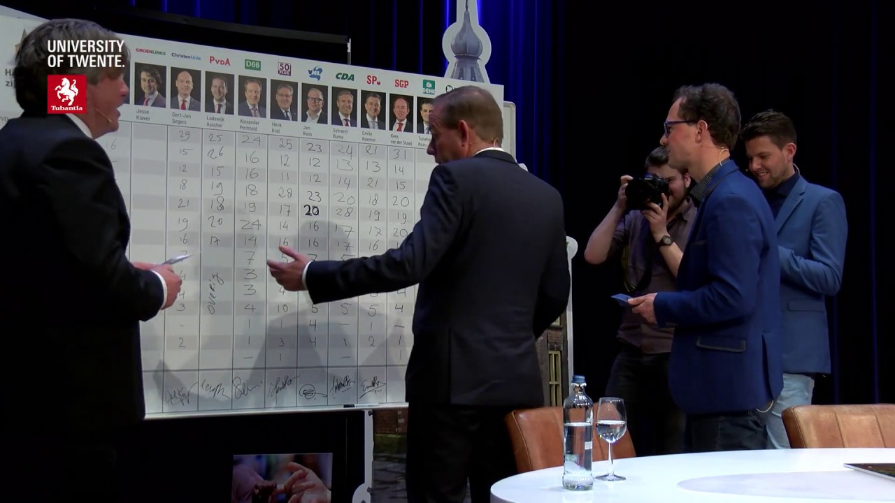 Van Torentje naar Torentje: Kees van der Staaij (SGP) prognoese uitslag verkiezingen (TV Enschede)