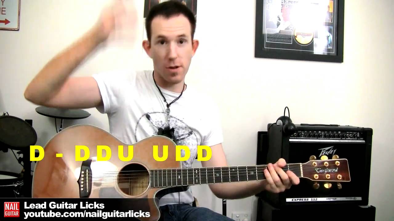 Must Learn Strumming Rhythm Guitar Lesson Tutorial For Beginners & Intermediate