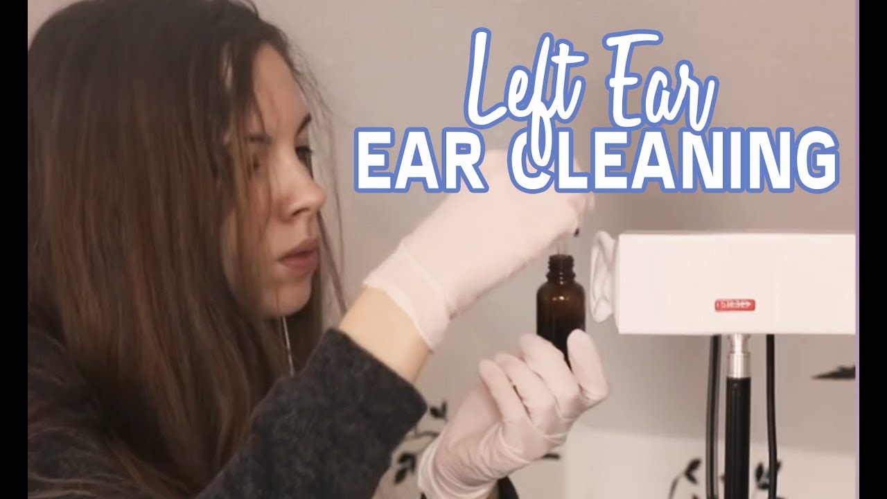 Ear Cleaning ASMR - Left Ear Only