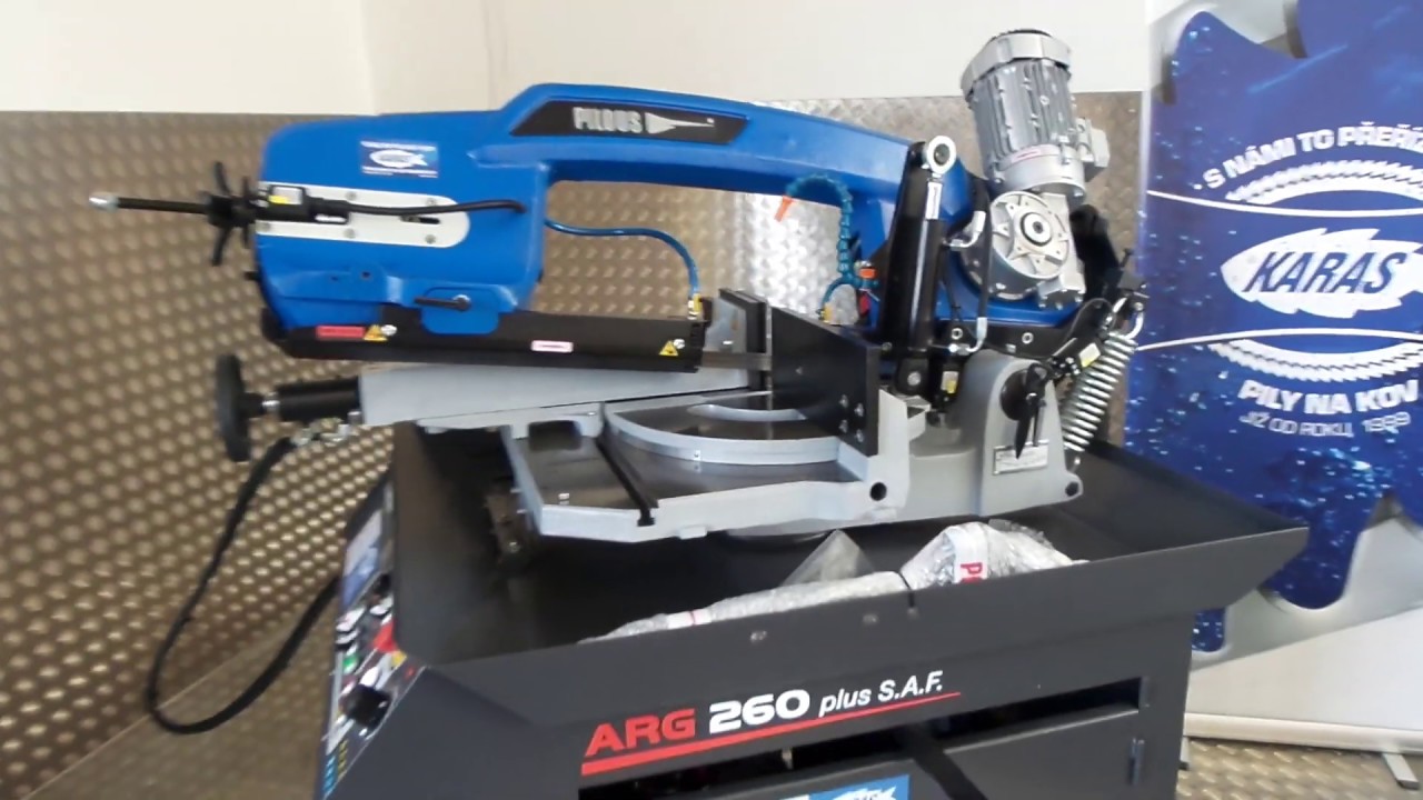 www.karas.cz - bandsaws on stock! Pilous ARG 260 PLUS S.A.F.