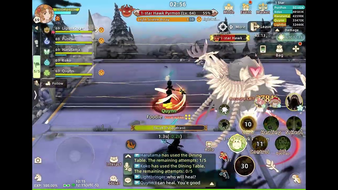 Tree of Savior: Neo - Hawk Pyrmon Hybrid Healer