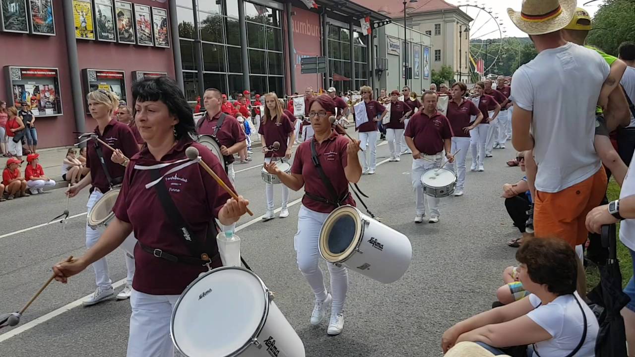 Fanfarenclub Finne beim Naumburger Hussiten-Kirschfest 2016