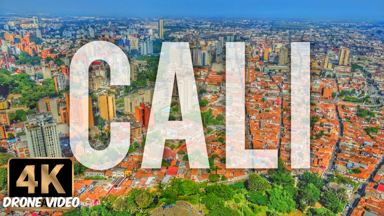 Cali, Colombia 4k Drone