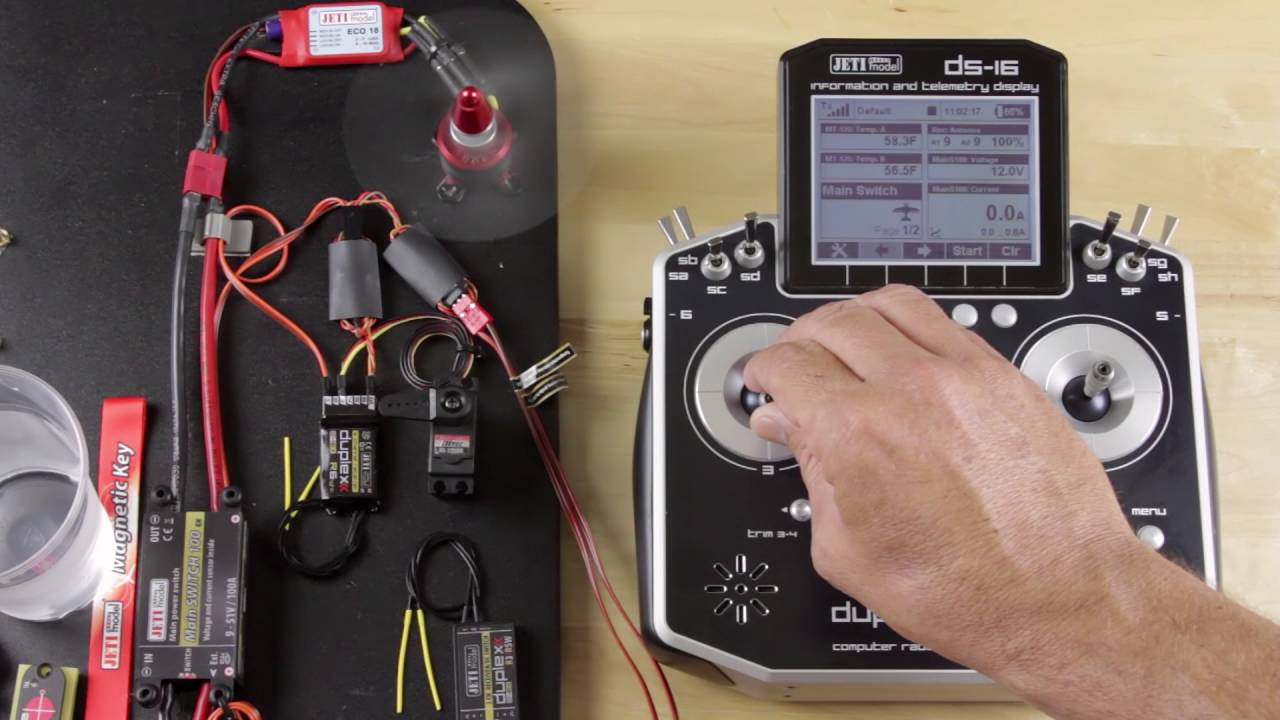 Radio System: Telemetry Controls (Motor/Engine Overheating Protection)