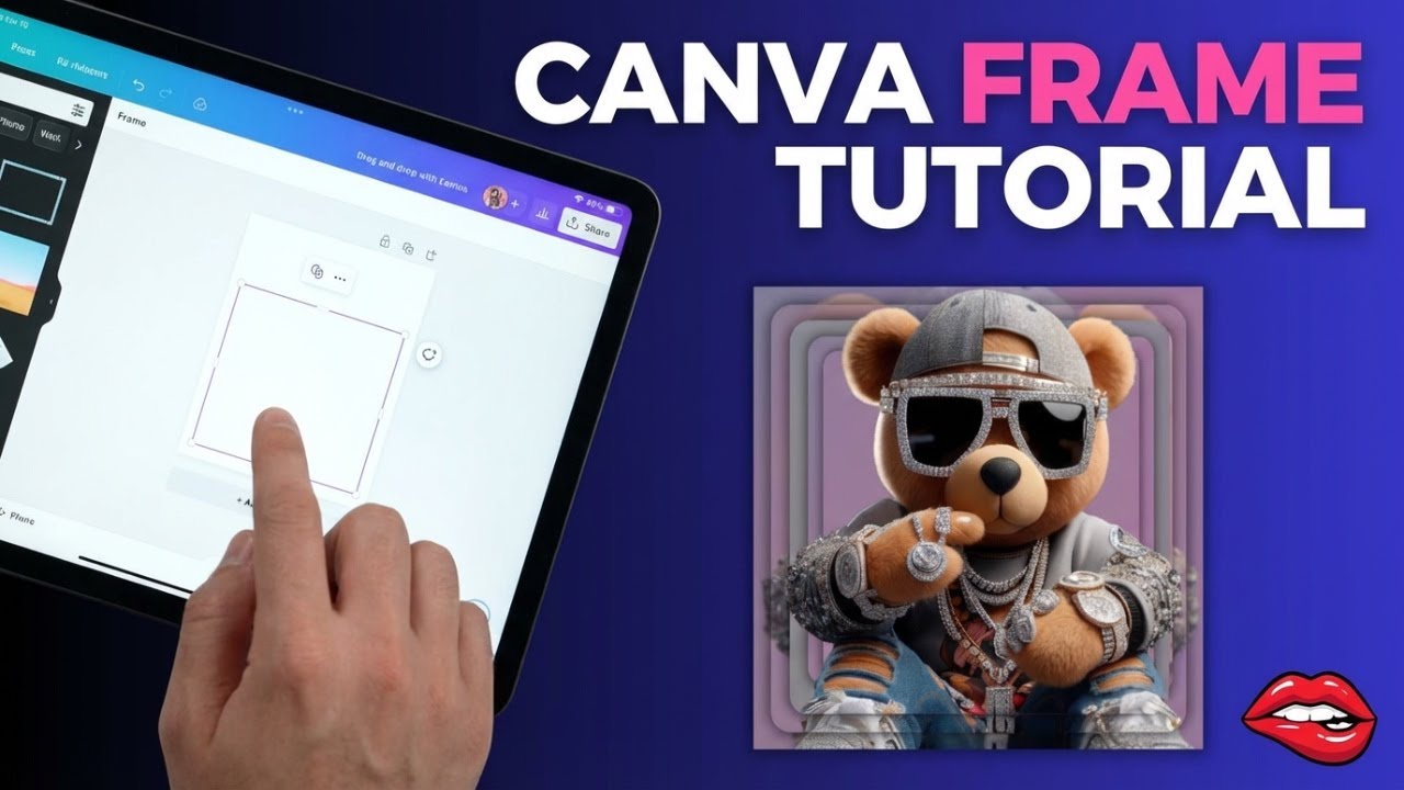 The Canva Frame Tutorial You’ve Been Waiting For| YouTube #NoveltyQueens