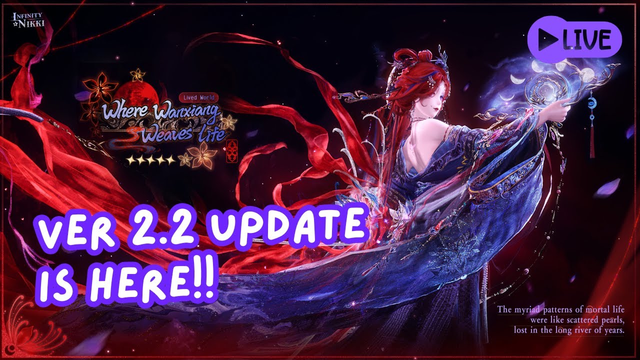 First Youtube Stream with InfinityNikki Ver 2.2 update!#infinitynikki#NewBloomFestival#nikkinewstyle