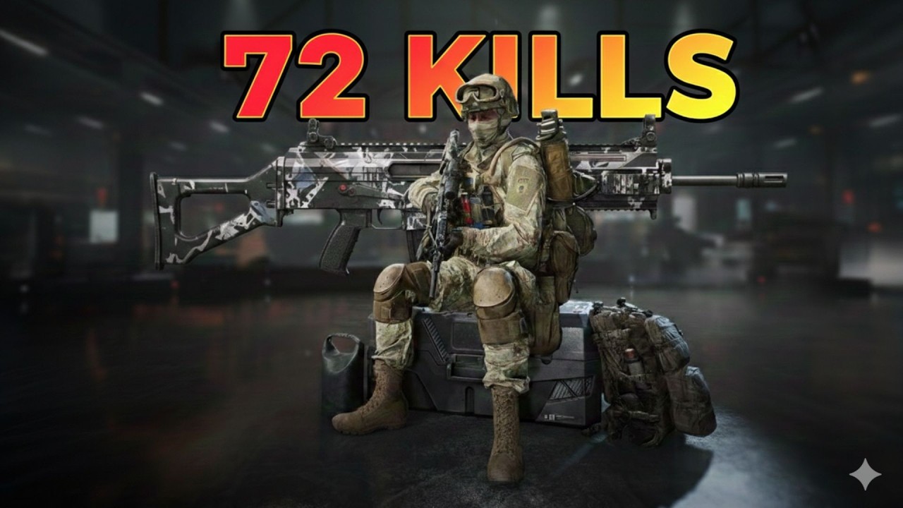 (72 Kills) BF6 KTS100 MK8 Feels Overpowered - Battlefied 6 Gameplay...