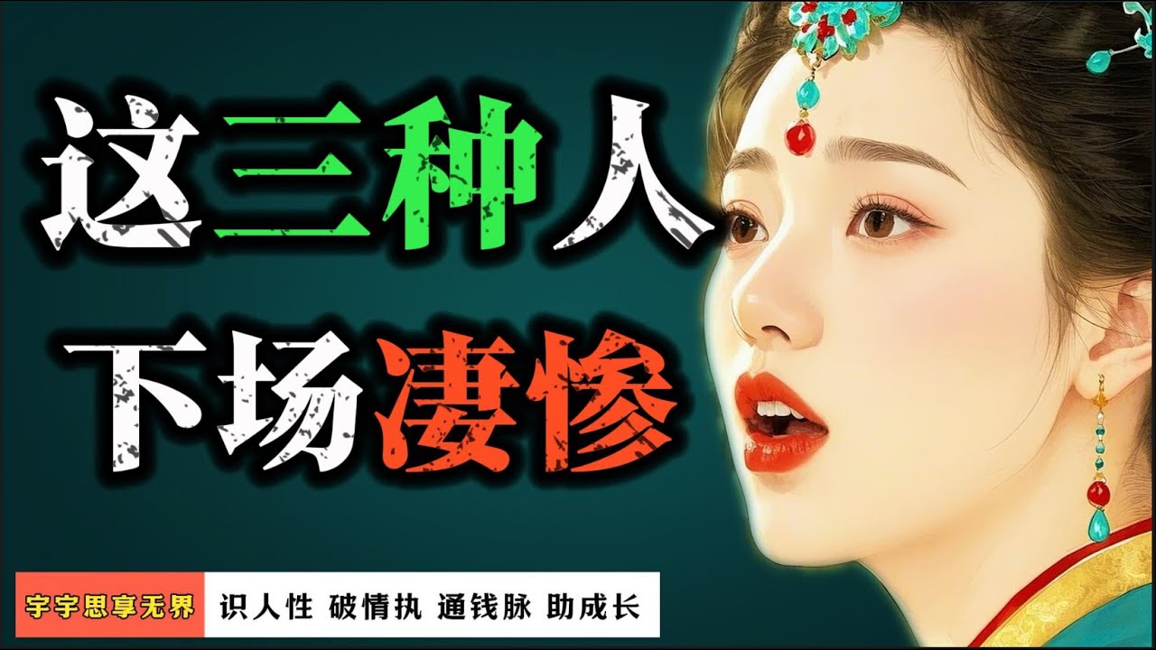自古以来，有这三种经历的人，往往下场凄惨