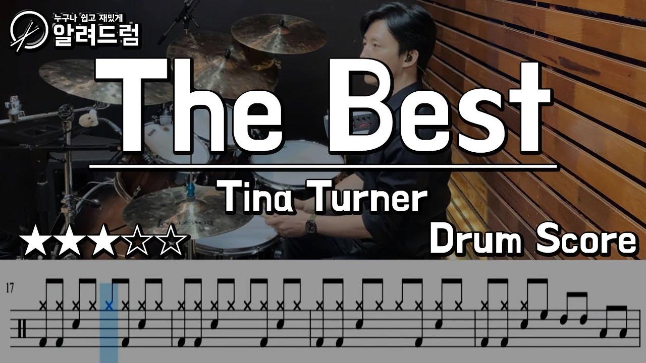 The Best - Tina Turner DRUM COVER