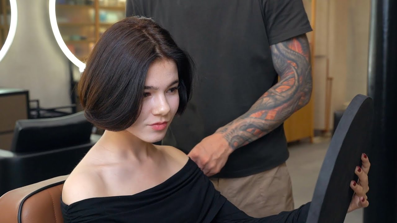 ✂️ She Wanted It Classic – Bob Haircut | ASMR & Relaxing Voiceover