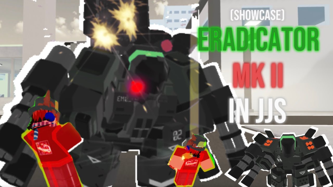 ERADICATOR MK2 IN JUJUTSU SHENANIGANS?! | Roblox JJS TDX Showcase