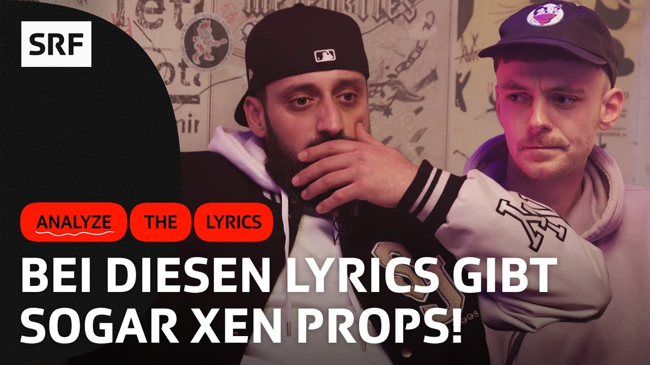 Jemand aus der Runde muss ein Pokerface aufsetzen | ANALYZE THE LYRICS Bounce | SRF