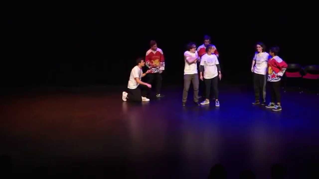 Ados en Impro match de poules 2/5 2015