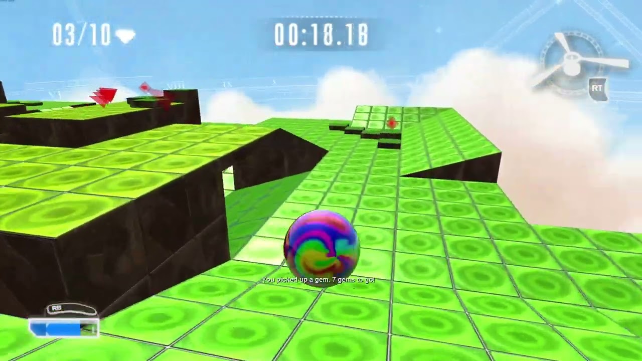 Marble Blast Ultra 'Mobile' Levels All Gold Playthrough