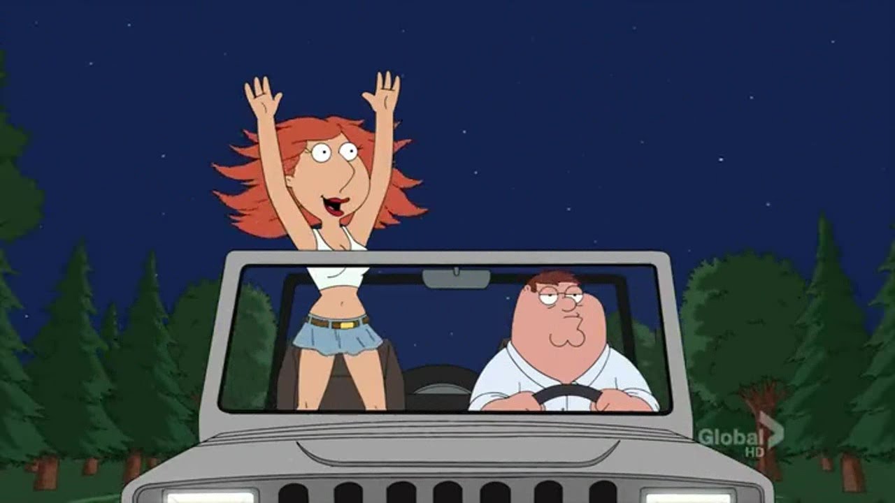 Family Guy - Lois hanging out with Peter