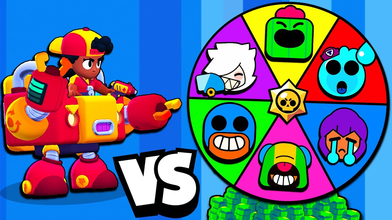 MEG vs RANDOM BRAWLER WHEEL 🤯 (51 tests)