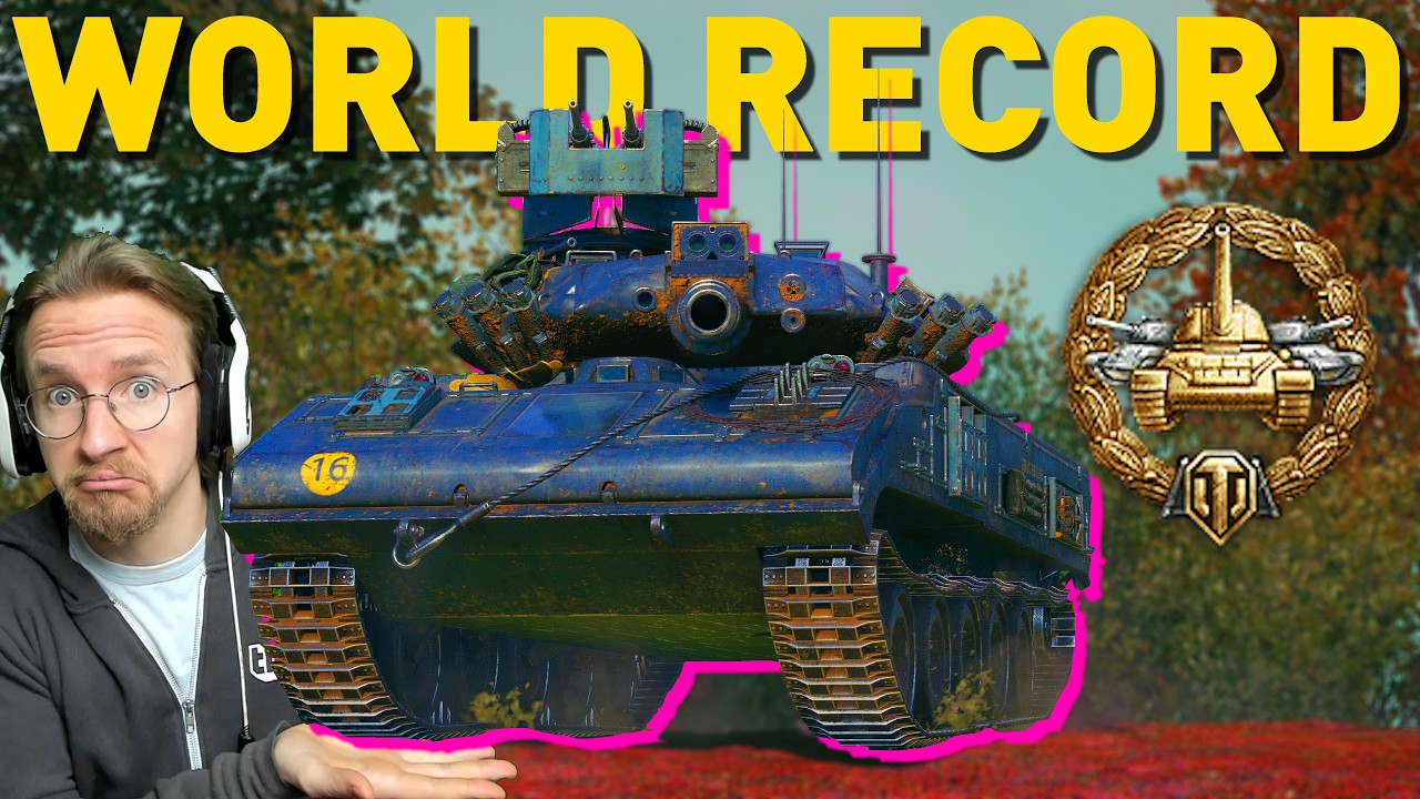 МИРОВОЙ РЕКОРД УРОНА НА ЛТ в World of Tanks!