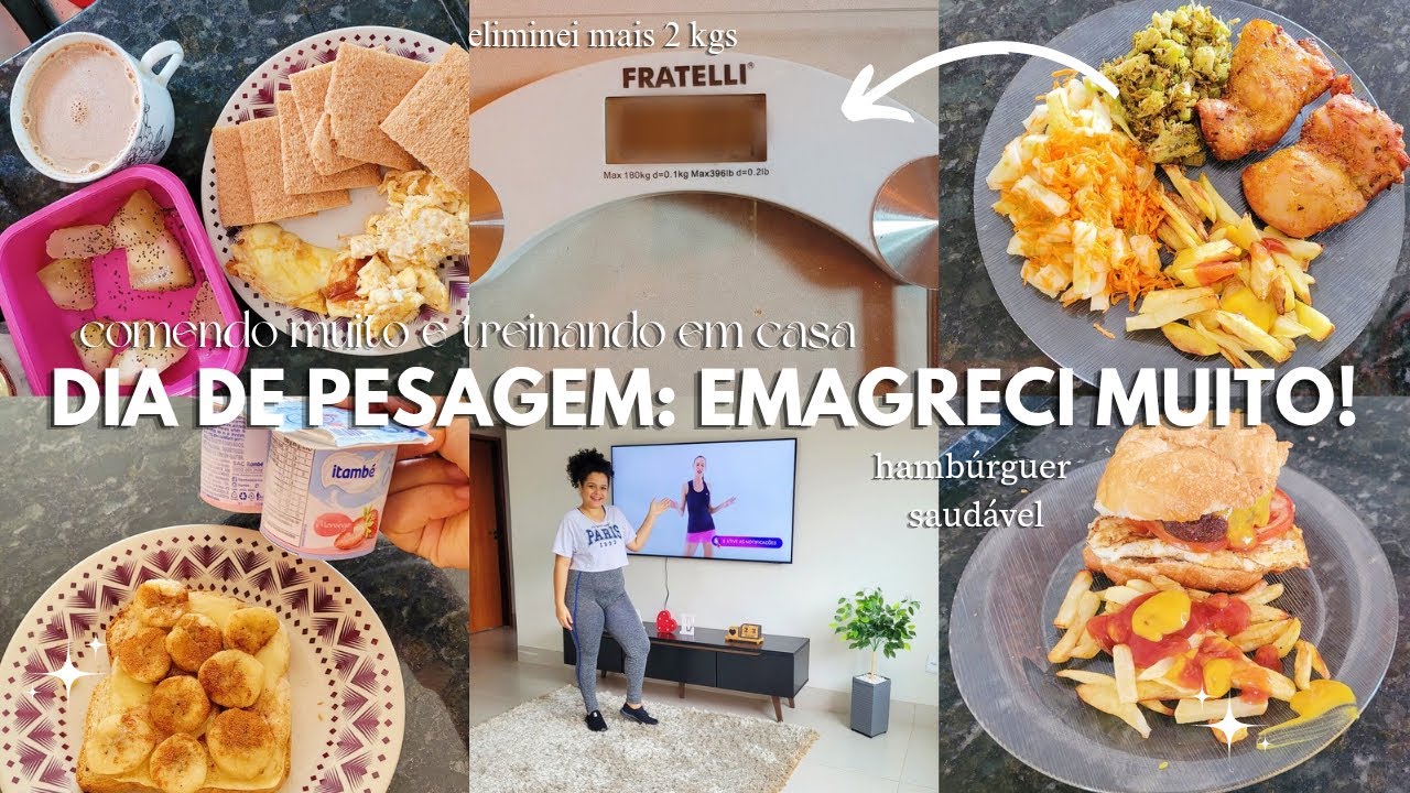 DIA DE PESAGEM: QUASE 2 KGS ELIMINADOS! Estratégia nova, 10 mil inscritos, rotina, dieta e mais...