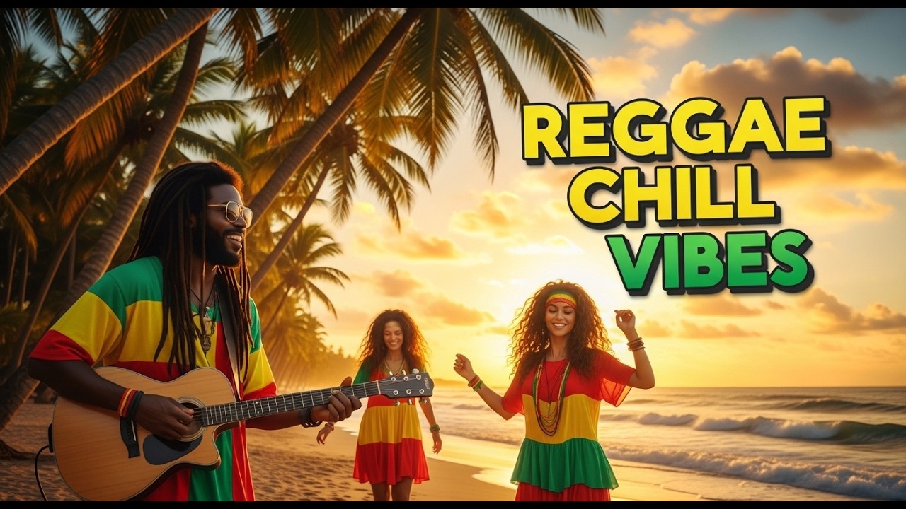 Island Reggae Music 🌊 Relaxing Tropical Sounds #islandvibes #reggaemusic #tropicalmusic